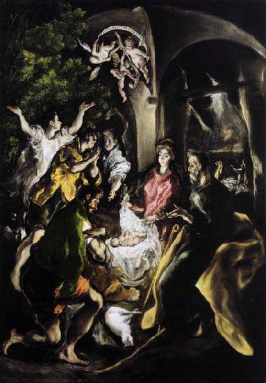 El Greco The Adoration of the Shepherds China oil painting art